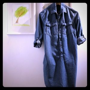 Denim tunic dress/top